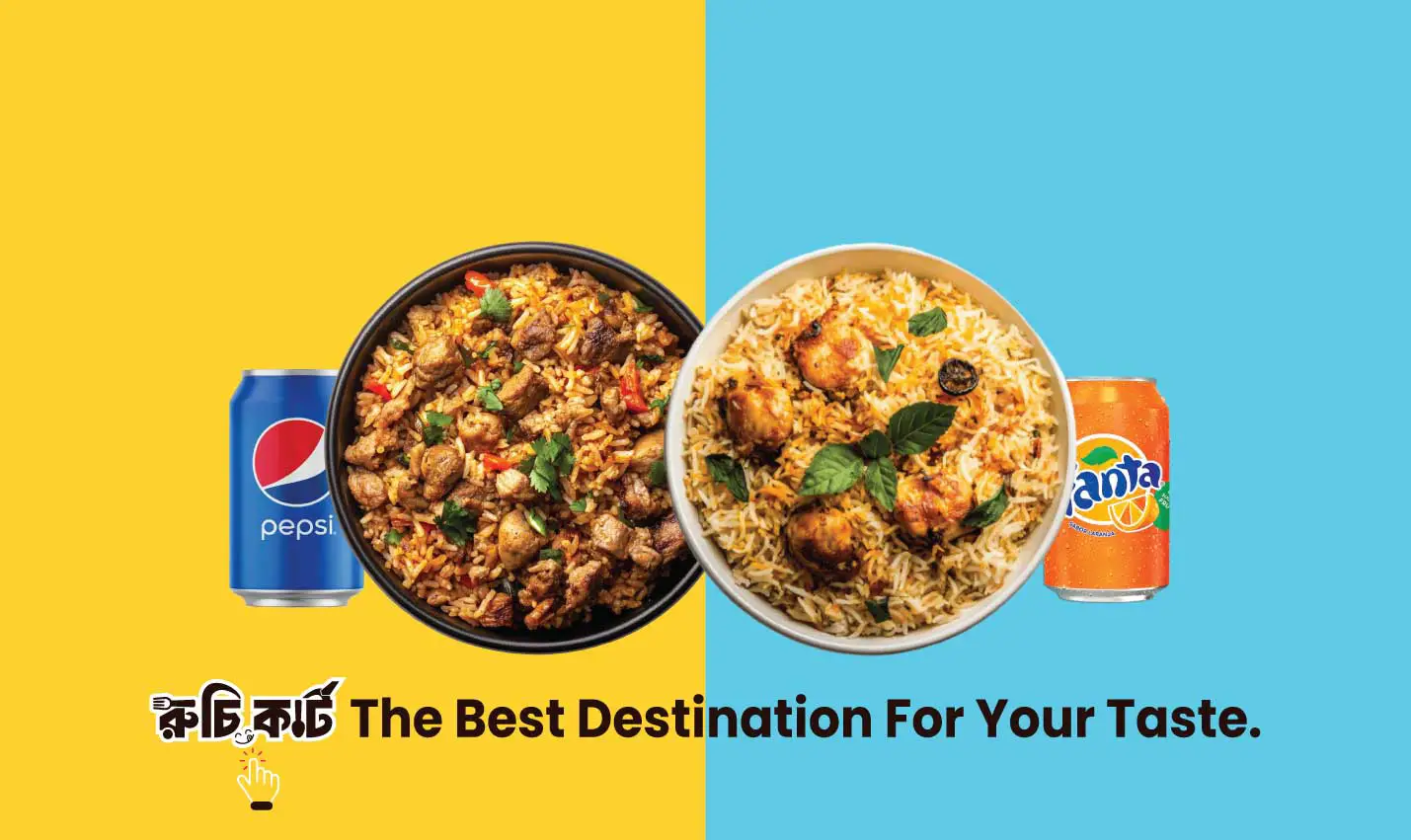 RuchiCart biryani and food ordering banner