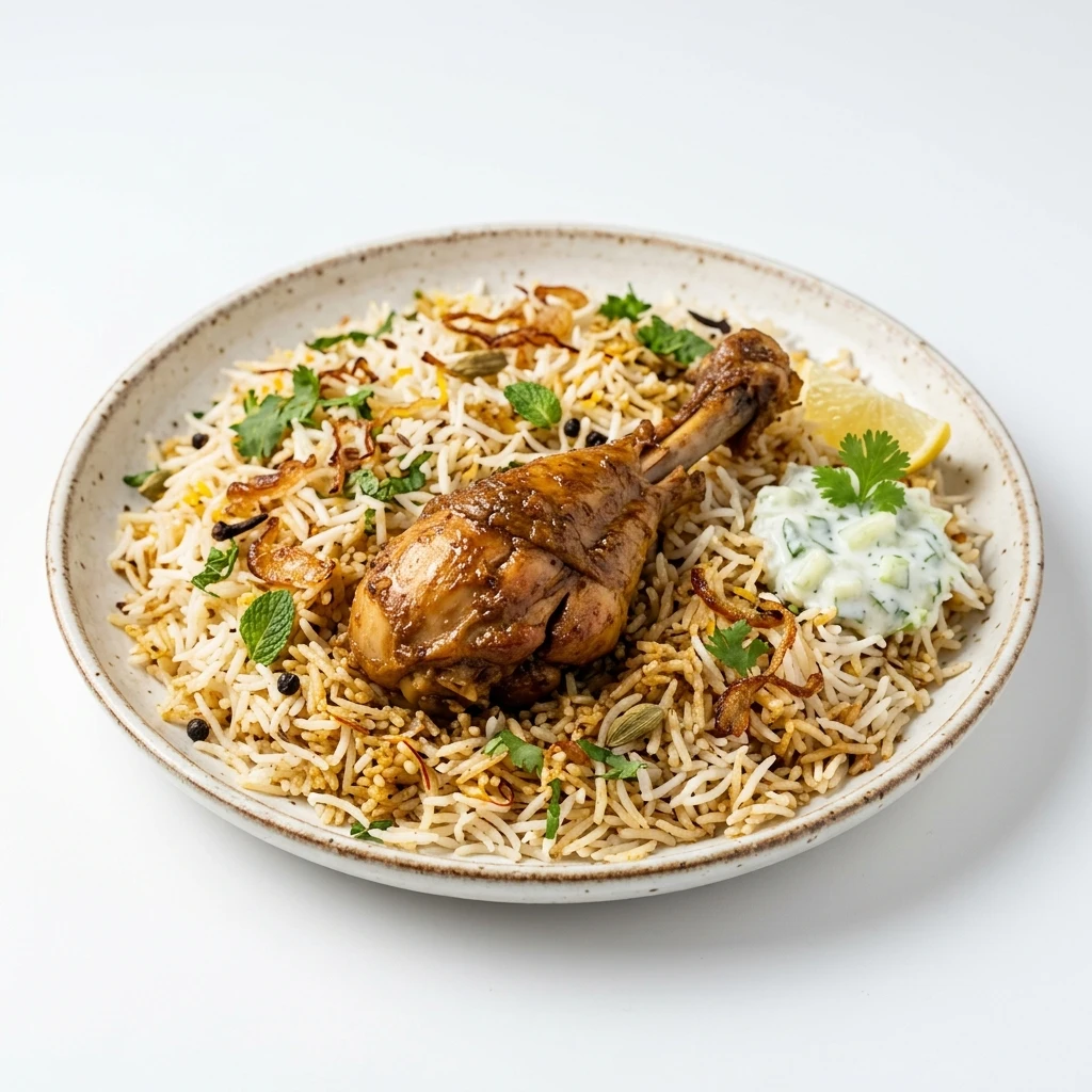 সিঙ্গেল চিকেন বিরিয়ানি